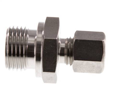 G 1/2'' mâle x 8L Raccord à compression droit en acier inoxydable 315 Bar DIN 2353