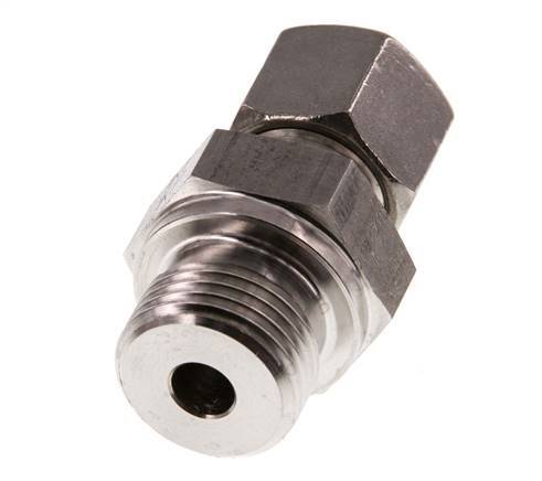 G 1/2'' mâle x 10S Raccord à compression droit en acier inoxydable 630 Bar DIN 2353