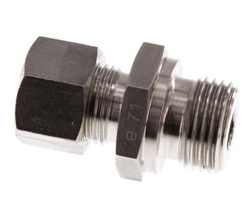 G 1/2'' mâle x 12L Raccord à compression droit en acier inoxydable 315 Bar DIN 2353