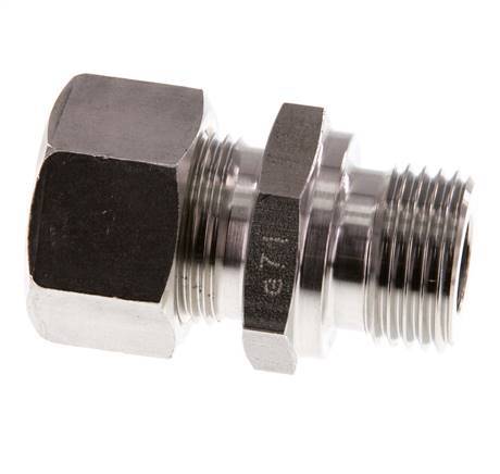 G 1/2'' mâle x 15L Raccord à compression droit en acier inoxydable 315 Bar DIN 2353