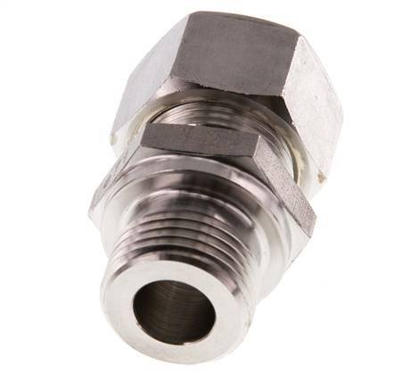 G 1/2'' mâle x 15L Raccord à compression droit en acier inoxydable 315 Bar DIN 2353