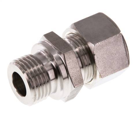 G 1/2'' mâle x 15L Raccord à compression droit en acier inoxydable 315 Bar DIN 2353