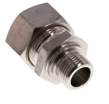 G 1/2'' mâle x 22L Raccord à compression droit en acier inoxydable 160 Bar DIN 2353