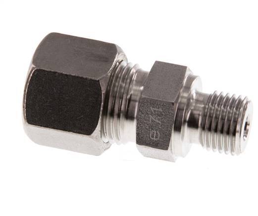 G 1/4'' mâle x 10S Raccord à compression droit en acier inoxydable 630 Bar DIN 2353