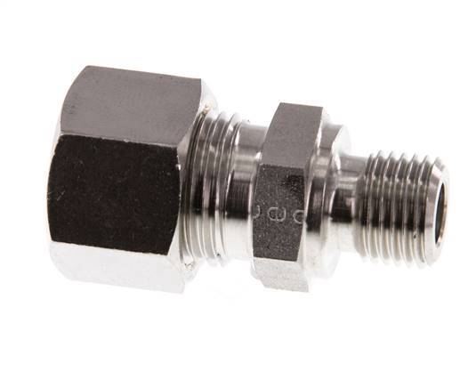 G 1/4'' mâle x 12L Raccord à compression droit en acier inoxydable 315 Bar DIN 2353