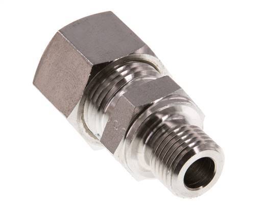 G 1/4'' mâle x 12L Raccord à compression droit en acier inoxydable 315 Bar DIN 2353