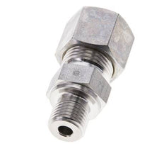 1/4'' NPT Male x 10S Stainless steel Straight Compression Fitting 630 Bar DIN 2353