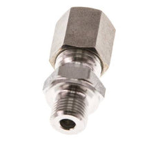G 1/8'' Male x 6L Stainless steel Straight Compression Fitting 315 Bar DIN 2353
