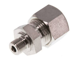 G 1/8'' mâle x 12L Raccord à compression droit en acier inoxydable 315 Bar DIN 2353