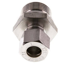 G 3/4'' mâle x 12L Raccord à compression droit en acier inoxydable 315 Bar DIN 2353