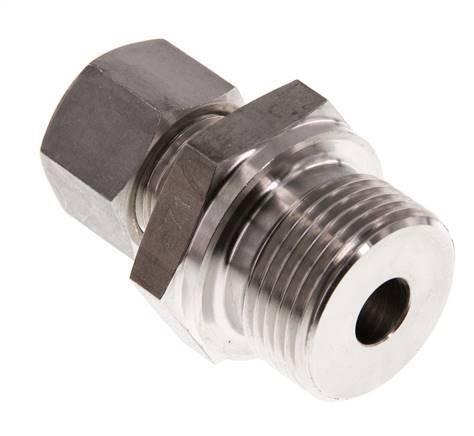 G 3/4'' mâle x 12L Raccord à compression droit en acier inoxydable 315 Bar DIN 2353
