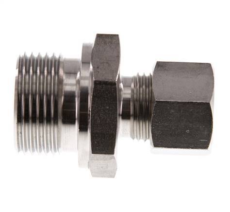 G 3/4'' mâle x 12L Raccord à compression droit en acier inoxydable 315 Bar DIN 2353