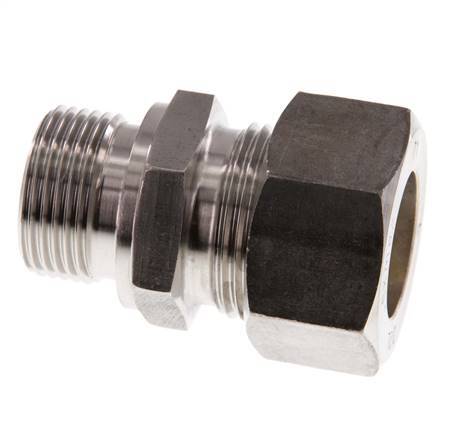 G 3/4'' mâle x 22L Raccord à compression droit en acier inoxydable 160 Bar DIN 2353
