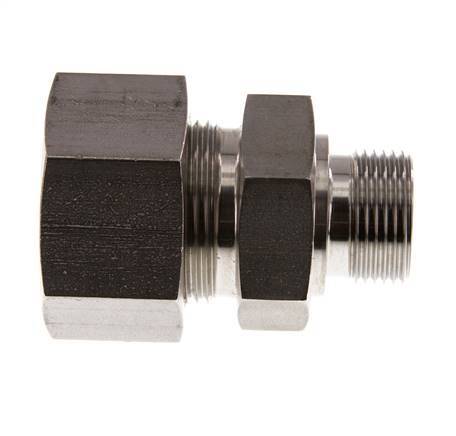 G 3/4'' mâle x 25S Raccord à compression droit en acier inoxydable 400 Bar DIN 2353