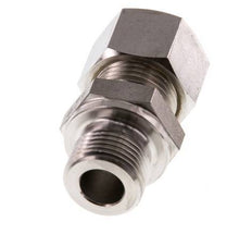 G 3/8'' mâle x 12L Raccord à compression droit en acier inoxydable 315 Bar DIN 2353