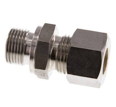 G 3/8'' mâle x 12L Raccord à compression droit en acier inoxydable 315 Bar DIN 2353