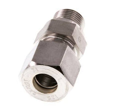 G 3/8'' mâle x 12S Raccord à compression droit en acier inoxydable 630 Bar DIN 2353