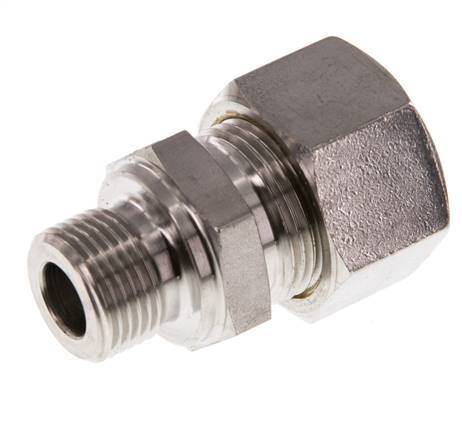 G 3/8'' mâle x 15L Raccord à compression droit en acier inoxydable 315 Bar DIN 2353