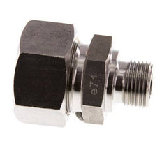 G 3/8'' mâle x 18L Raccord à compression droit en acier inoxydable 315 Bar DIN 2353