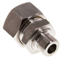 G 3/8'' mâle x 18L Raccord à compression droit en acier inoxydable 315 Bar DIN 2353