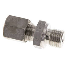 M14x1.5 Male x 6S Stainless steel Straight Compression Fitting 630 Bar DIN 2353
