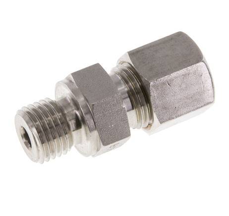 M14x1,5 Mâle x 8S Raccord à compression droit en acier inoxydable 630 Bar DIN 2353