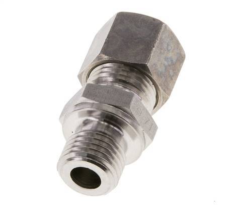 M14x1.5 Mâle x 10L Raccord à compression droit en acier inoxydable 315 Bar DIN 2353