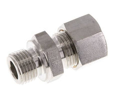 M16x1.5 Mâle x 12L Raccord à compression droit en acier inoxydable 315 Bar DIN 2353