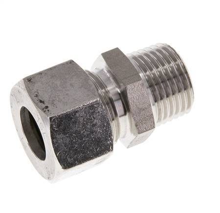 M18x1.5 Mâle x 10L Raccord à compression droit en acier inoxydable 315 Bar DIN 2353