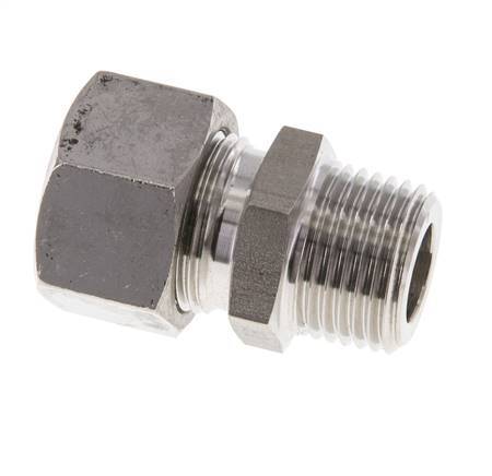 M18x1.5 Mâle x 10L Raccord à compression droit en acier inoxydable 315 Bar DIN 2353