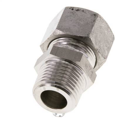 M18x1.5 Mâle x 10L Raccord à compression droit en acier inoxydable 315 Bar DIN 2353