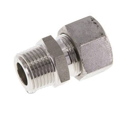 M18x1.5 Mâle x 10L Raccord à compression droit en acier inoxydable 315 Bar DIN 2353