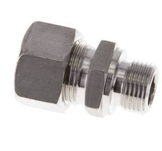 M18x1.5 Mâle x 15L Raccord à compression droit en acier inoxydable 315 Bar DIN 2353