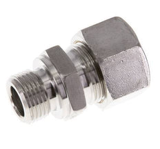 M18x1.5 Mâle x 15L Raccord à compression droit en acier inoxydable 315 Bar DIN 2353