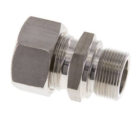 M26x1,5 Mâle x 22L Raccord à compression droit en acier inoxydable 160 Bar DIN 2353
