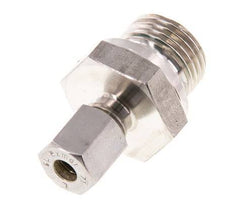 G 1/2'' mâle x 6L Raccord à compression droit en acier inoxydable avec joint FKM 315 Bar DIN 2353