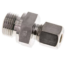 G 1/2'' mâle x 8S Raccord à compression droit en acier inoxydable avec joint FKM 630 Bar DIN 2353