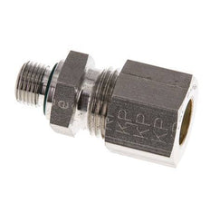G 1/8'' mâle x 10L Raccord à compression droit en acier inoxydable avec joint FKM 315 Bar DIN 2353