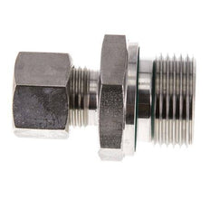 G 3/4'' mâle x 12L Raccord à compression droit en acier inoxydable avec joint FKM 315 Bar DIN 2353
