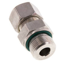 G 3/4'' mâle x 16S Raccord à compression droit en acier inoxydable avec joint FKM 400 Bar DIN 2353