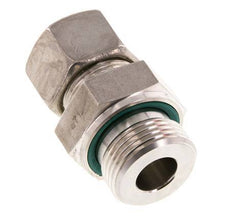 G 1'' mâle x 20S Raccord à compression droit en acier inoxydable avec joint FKM 400 Bar DIN 2353