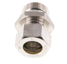 G 1'' mâle x 22L Raccord à compression droit en acier inoxydable avec joint FKM 160 Bar DIN 2353