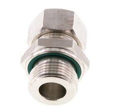 G 1'' mâle x 22L Raccord à compression droit en acier inoxydable avec joint FKM 160 Bar DIN 2353