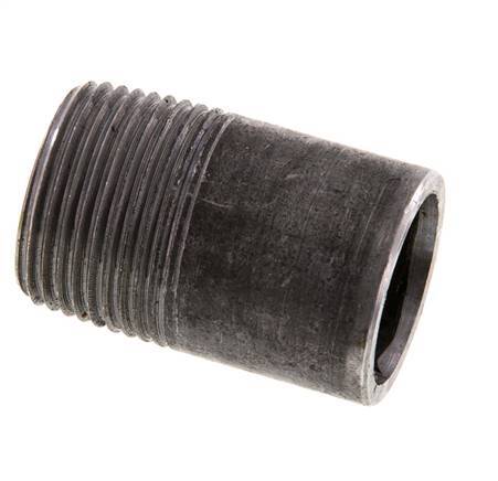 R 3/4'' Male x 26.9mm Steel Pipe Nipple with Welding End 50 Bar DIN 2982 - 40mm [5 Pieces]