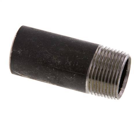 R 3/4'' Male x 26.9mm Steel Pipe Nipple with Welding End 50 Bar DIN 2982 - 60mm [5 Pieces]