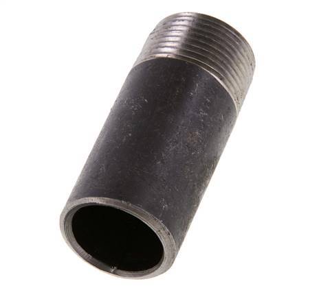 R 3/4'' Male x 26.9mm Steel Pipe Nipple with Welding End 50 Bar DIN 2982 - 60mm [5 Pieces]