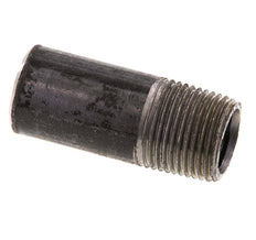 R 3/8'' Male x 17.2mm Steel Pipe Nipple with Welding End 50 Bar DIN 2982 - 40mm [2 Pieces]