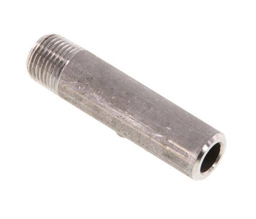 R 1/8'' Male x 10.2mm Stainless steel Pipe Nipple with Welding End 20 Bar DIN 2982 - 40mm