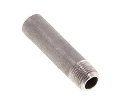 R 1/8'' Male x 10.2mm Stainless steel Pipe Nipple with Welding End 20 Bar DIN 2982 - 40mm