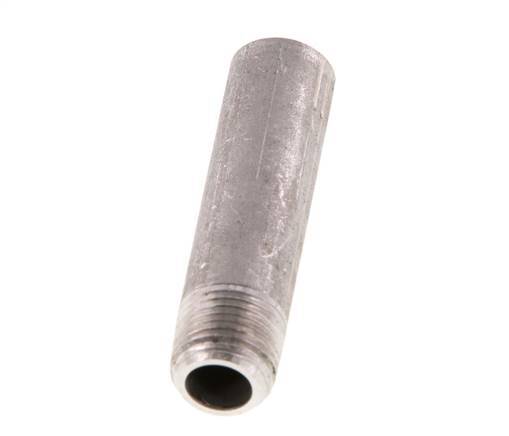 R 1/8'' Male x 10.2mm Stainless steel Pipe Nipple with Welding End 20 Bar DIN 2982 - 40mm